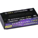 AM-700203 AM Lipo 6000mAh 2S Shorty - 7.6V 55C Continuos 110C Burst