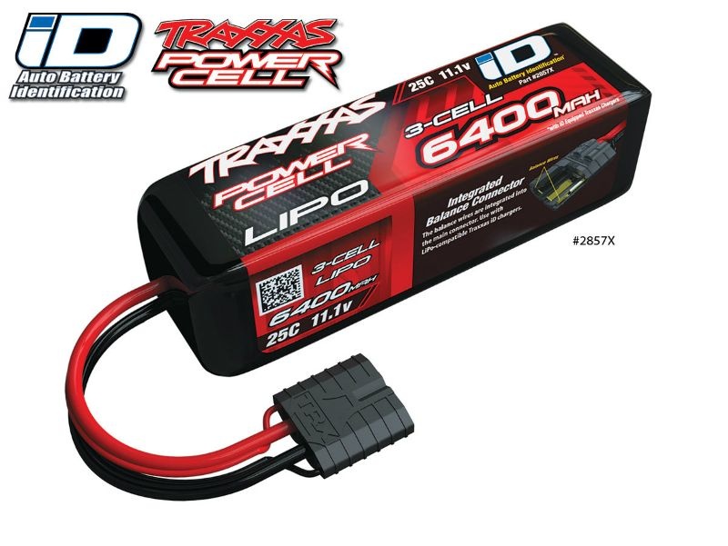 2d70c81fe35fa5235a2b828726b6d3f2 TRX2857X 6400mAh 11.1V 3-Zellen 25C – Bild 1