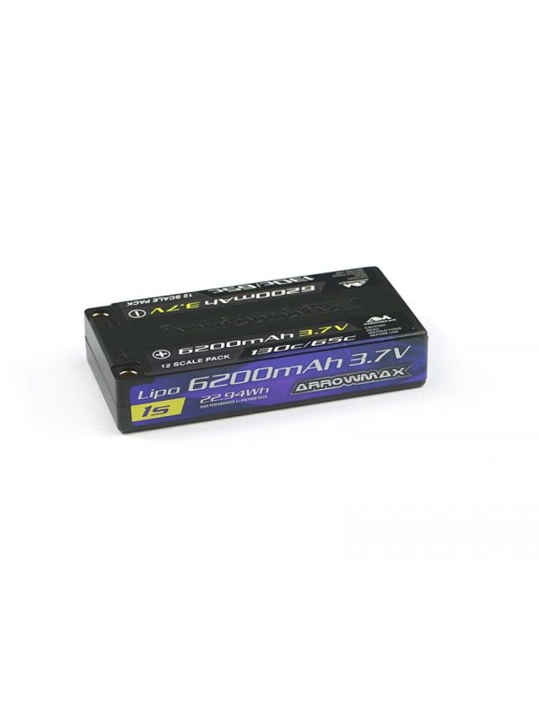 3f90713f10c976ad077e73344b4a3d25 AM-700301 AM Lipo 6000mAh 1/12 Scale - 3.7V 55C Continuos 110C Burst – Bild 1