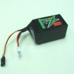 XCE105118 Lipo hump pack 2200 mA 56x32x33mm Futaba