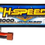 HSPLI005 8000mAh 7.4V 30C LiPo BLACKSPECIAL